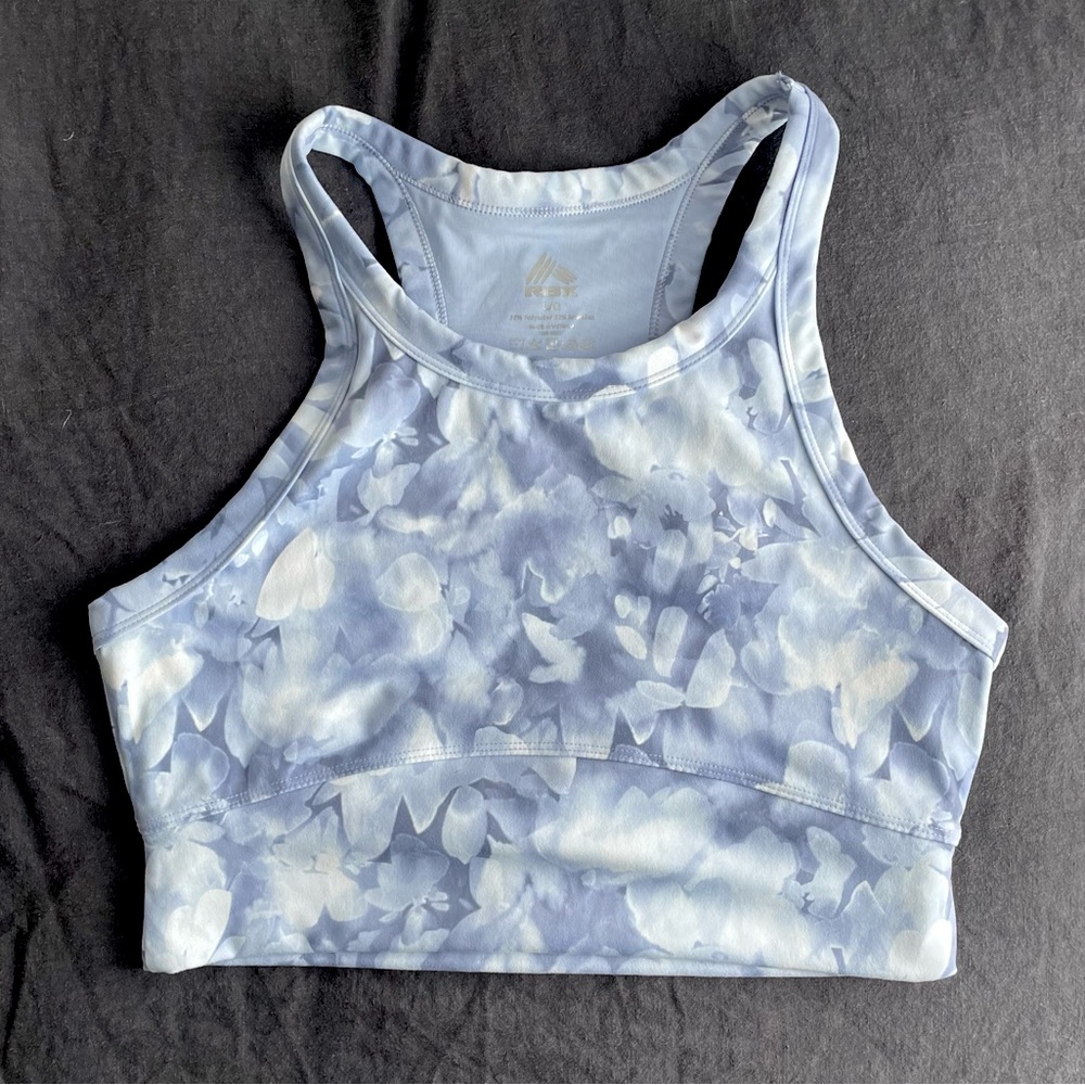 RBX Zen Super Soft Bra Top - Zen Aster blue